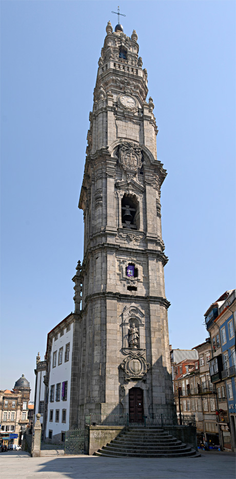 教会Porto clerigos church (クレリゴス教会)